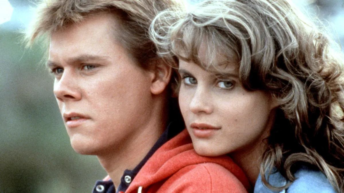 Kevin Bacon und Lori Singer in "Footloose"
