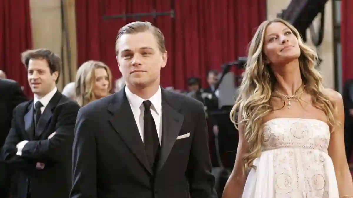 Leonardo DiCaprio und Gisele Bündchen bei den Oscars 2005