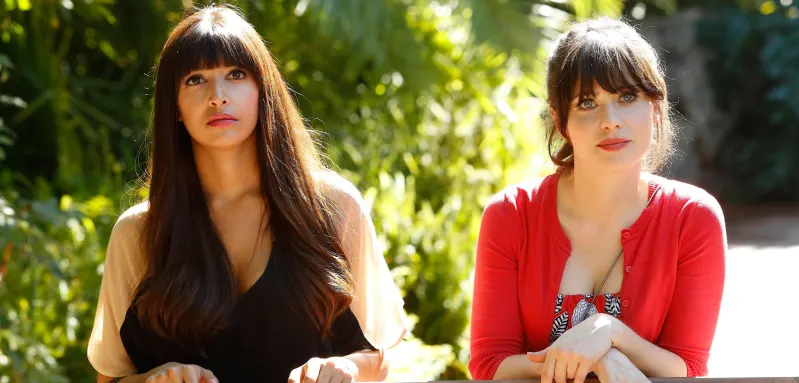 „New Girl“: Hannah Simone, Zooey Deschanel