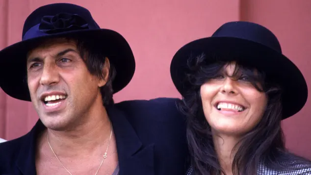Adriano Celentano und Claudia Mori