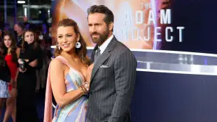 Blake Lively und Ryan Reynolds auf dem roten Teppich zu „The Adam Project“ am 28. Februar 2022 in New York