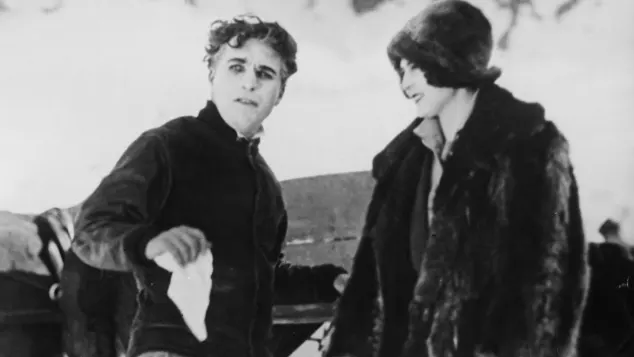 Charlie Chaplin und Lita Grey
