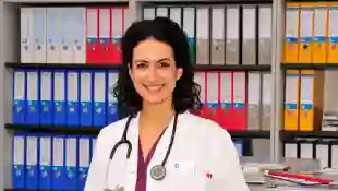 Sanam Afrashteh als „Leyla“ bei „In aller Freundschaft – Die jungen Ärzte“ 2016