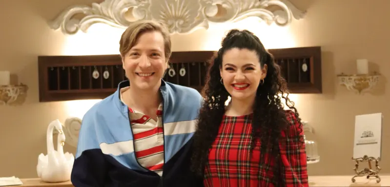 sturm der liebe Johannes Huth und Merve Çakır shirin gerry