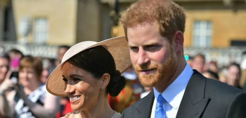 Prinz Harry Meghan Markle Gartenparty Charles
