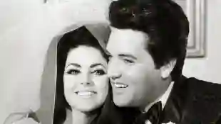 Priscilla Presley und Elvis Presley hochzeit