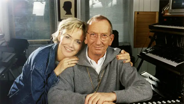 Inka Bause mit Vater