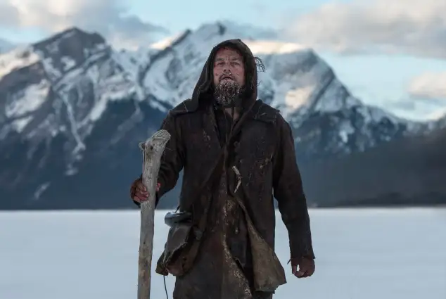Leonardo DiCaprio im Film „The Revenant“ von 2015