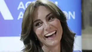 Herzogin Kate mit Lockenmähne