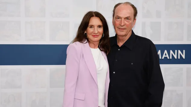 Herbert Knaup und seine Frau Christiane