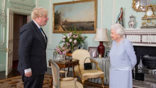 Königin Elisabeth, Boris Johnson