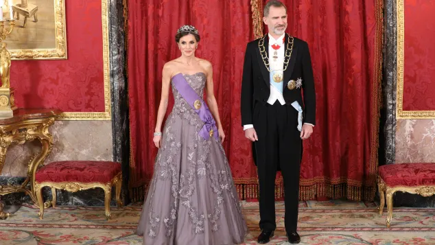 Königin Letizia und König Felipe VI.