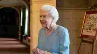 Königin Elisabeth in Sandringham Palast