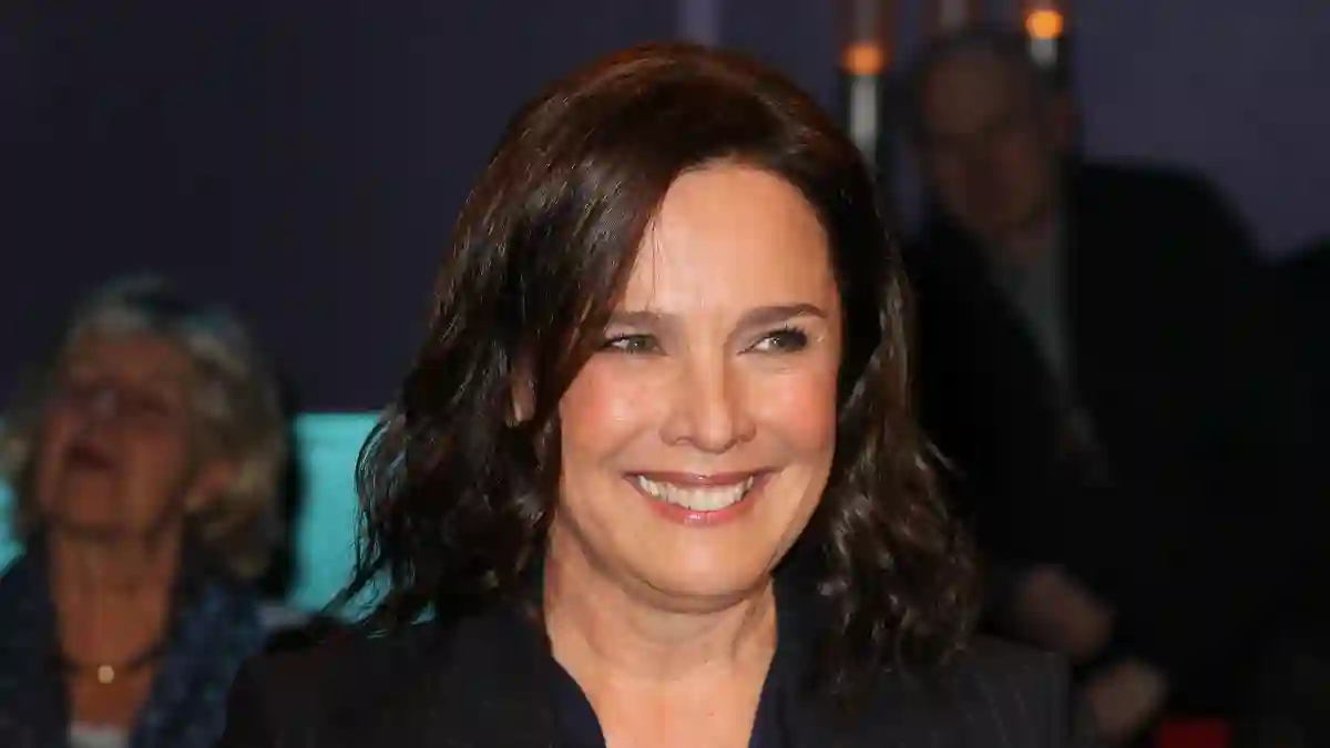 Schauspielerin und Moderatorin Désirée Nosbusch bei der „NDR Talk Show“ im Februar 2020