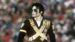 Michael Jackson bei der Halbzeitshow des Super Bowl 1993