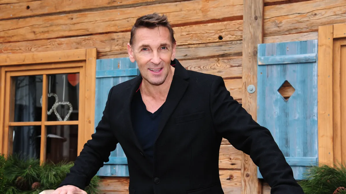 Mark Keller am Set von „Der Bergdoktor“