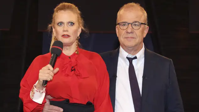„NDR Talk Show“: Barbara Schöneberger und Hubertus Meyer-Burckhardt