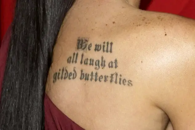 megan fox tattoo