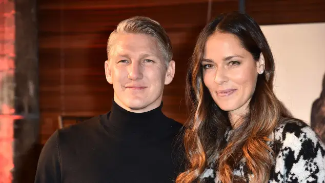 Bastian Schweinsteiger und seine Ehefrau Ana Ivanovic 