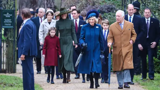 Die Royals an Weihnachten