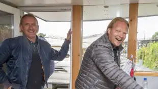 Björn Freitag und Frank Buchholz begeben sich auf kulinarische Reise im WDR-Format  „Lecker an Bord“