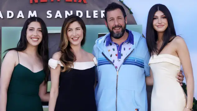 Sadie Sandler, Jackie Sandler, Adam Sandler und Sunny Sandler