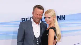 Jenke von Wilmsdorff und Mia Bergmann bei der Bertelsmann Party am 22. Juni 2017