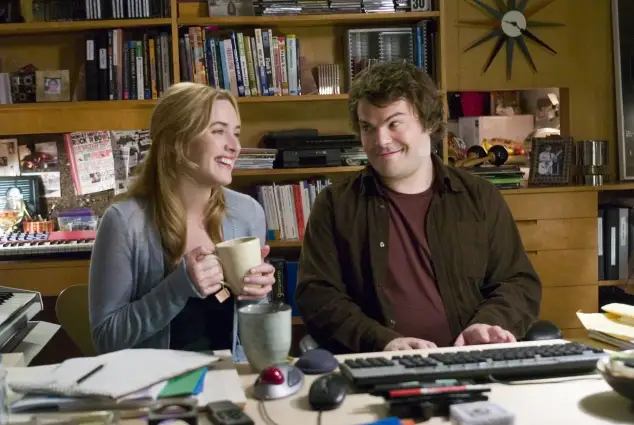 Kate Winslet und Jack Black in „Liebe braucht keine Ferien“