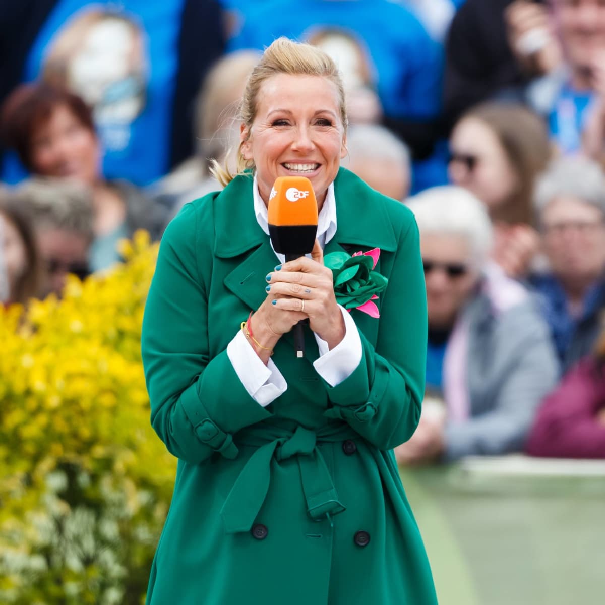 durch die jahre mit fernsehgarten moderatorin andrea kiewel