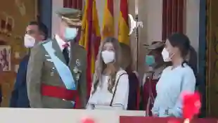 König Felipe, Königin Letizia und Prinzessin Sofia