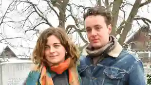 Ronja Forcher und Felix Briegel beim Gedenkgottesdienst für Siegfried Rauch am 19. März 2018