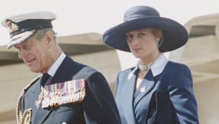Prinz Philip und Lady Diana