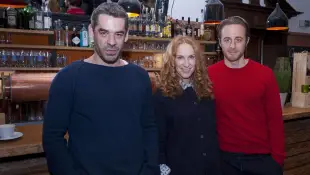 Tobias Oertel, Chiara Schoras und Gabriel Raab
