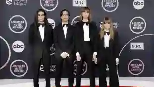 Måneskin bei den American Music Awards am 21. November 2021