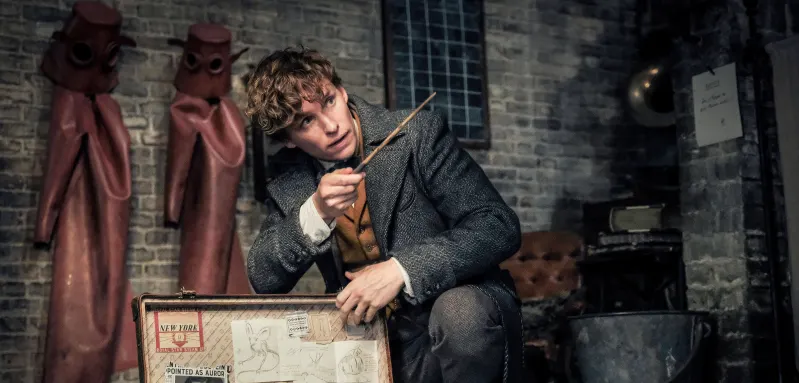 Eddie Redmayne in „Phantastische Tierwesen: Grindelwalds Verbrechen“ von 2018