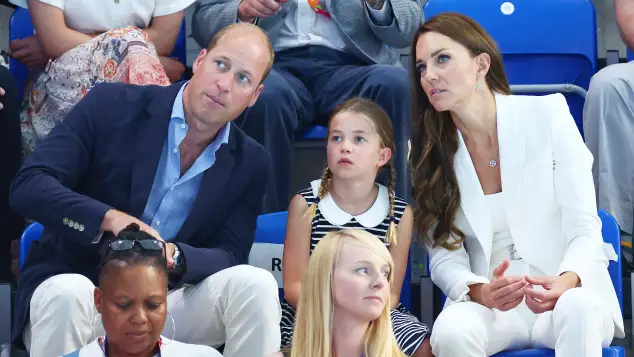 Prinz William, Prinzessin Charlotte und Herzogin Kate