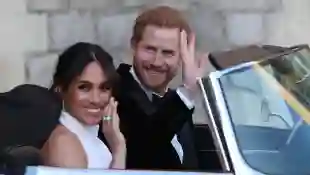 Herzogin Meghan und Prinz Harry in Windsor Castle am 19. Mai 2018