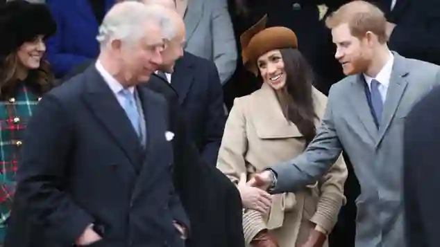 König Charles, Herzogin Meghan, Prinz Harry