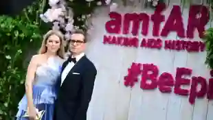 Gabriel Macht mit seiner Frau Jacinda Barrett bei der amfAR Gala in Cannes 2018