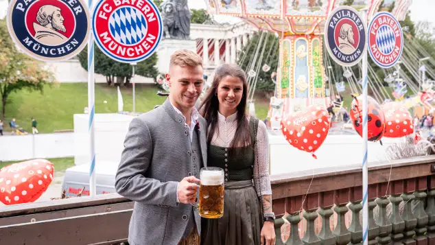 Joshua Kimmich und Lina Kimmich