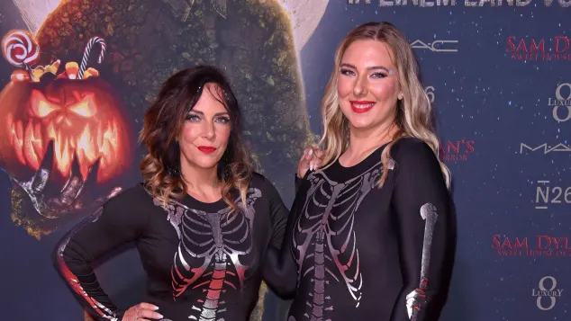 Danni Büchner und Tochter Joelina