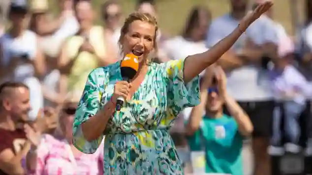 Andrea Kiewel  ZDF Fernsehgarten