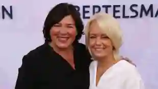 Vera Int-Veen und ihre Frau Christiane bei der Bertelsmann Party am 12. September 2019