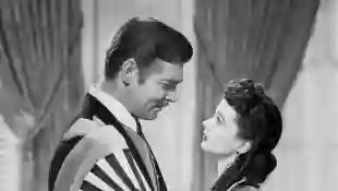 Clark Gable und Vivien Leigh in einer Szene des legendären Filmklassikers „Vom Winde verweht“ von 1939