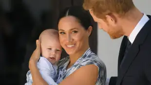 Archie, Herzogin Meghan und Prinz Harry im September 2019
