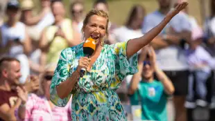 Andrea Kiewel  ZDF Fernsehgarten