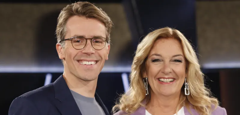 „NDR Talk Show“: Johannes Wimmer und Bettina Tietjen 