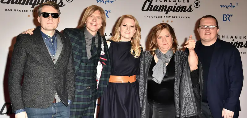 Die Kelly Family: Jimmy, John, Patricia, Kathy und Angelo