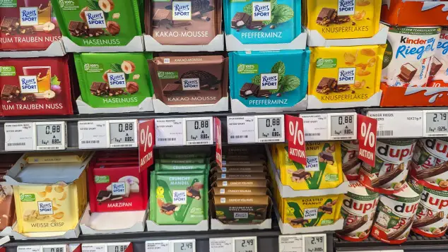Ritter Sport Schokolade