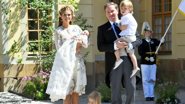 Prinzessin Madeleine, Chris O'Neill und ihre Kinder
